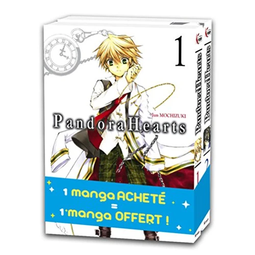 Limitiertes Angebot: Pack offre découverte Pandora Hearts T01 & T02 von 7.95 EUR auf 3.06 EUR (Spare 62%)
