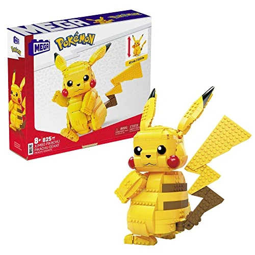Offerta a tempo: MEGA Pokémon - Pikachu Gigante da Costruire — 51% da 67,99 € a 32,99 €