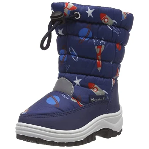 Limited-time offer: Playshoes GmbH Boys Snow Boots Space, Unisex Kids’ Snow Boots, Blue (Navy 11), 4 (20/21 EU) from 40.99 GBP to 40.99 GBP (save 0%)