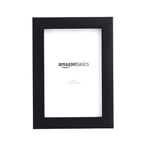 Limited-time offer: Amazon Basics Rectangular Photo Frame, 2 Pack, Black, 10 cm x 15 cm from 9.40 GBP to 9.40 GBP (save 0%)
