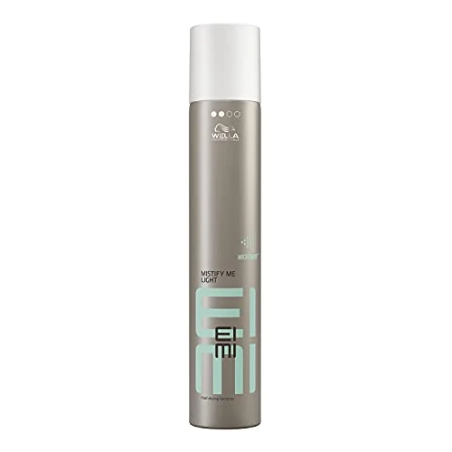 Offerta a tempo: Wella Professionals EIMI Mistify Me Light, Lacca Spray Tenuta Morbida, Spray Modellante Leggero, Tenuta fino a 24 ore, Protegge da Umidità, Calore, Raggi UV, Per Tutti i Tipi di Capelli, 500ml - 94% da 27.30 € a 1.73 €