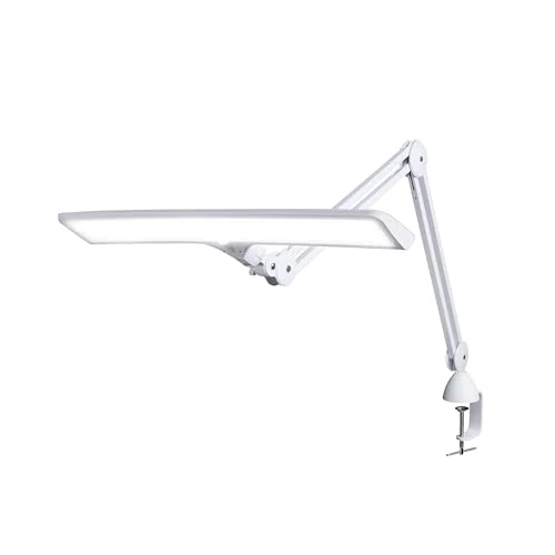 Zeitlich begrenztes Angebot: daylight Company Lumi Task Lamp, Bastelleuchte, superhelle Schreibtischlampe, per Touch dimmbar, 2 Helligkeitsstufen, ideale Tischleuchte, Zeichenlampen – Metall – 15 W, White von 107.99 € auf 107.99 € (0.00% Rabatt)