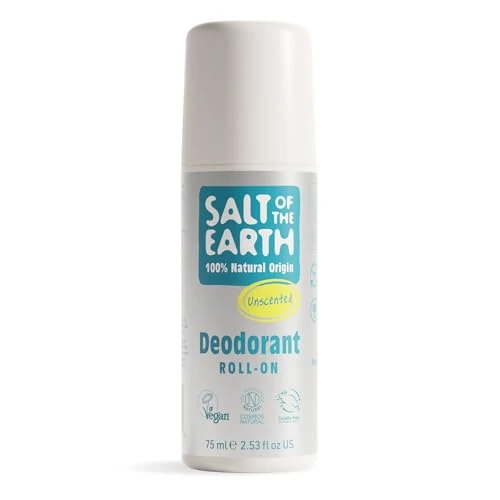 Limited-time offer: Salt of the Earth Natural Deodorant Roll On - Unscented - 75ml from 6.39 £ to 5.99 £ (save 6%)