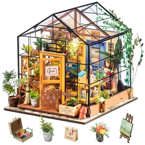 Oferta limitada: Rolife DIY Casa en Miniatura para Adultos Casa de Flores de Cathy Kits de Construcción de Modelos de Casas de Muñecas para Adultos Regalos de Cumpleaños para Mujeres y Niñas de 41.99 € a 35.69 € (ahorro 15%)