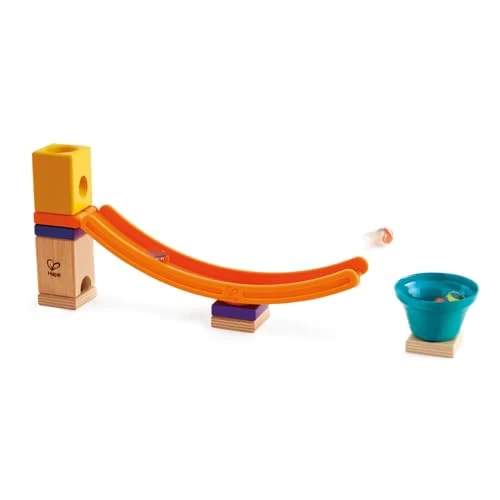 Offerta a tempo: Hape Quadrilla Mega Trampolino | Espansione per piste di biglie | Emozioni da skatepark | Per bambini dai 4 anni - 0.00% da 19.99 € a 19.99 €
