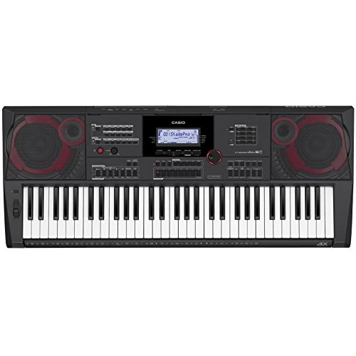 Offerta a tempo: Casio CT-X5000 Tastiera top di gamma con 61 tasti sensibili al tocco, 800 suoni, 235 ritmi di accompagnamento, pitch wheel e sistema di altoparlanti ad alta potenza, nera - 32% da 539.00 € a 365.00 €