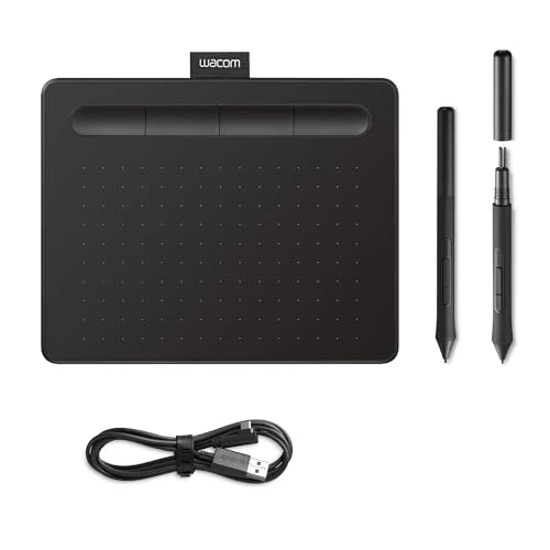 Offerta a tempo: Wacom Intuos Small Tavoletta Grafica – Tablet con Penna per Disegno e Fotoritocco — 17% da 79,90 € a 66,04 €
