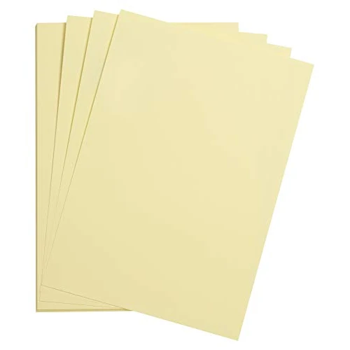 Offerta a tempo: Clairefontaine 975267C - Pochette carta da disegno Maya liscia 25 fogli 21x29.7 cm 185 g, giallo paglierino - 39% da 13.71 € a 8.40 €