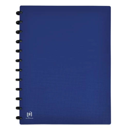 Limited-time offer: OXFORD Variozip Memphis A4 Document Protector 60 Sheets / 30 Removable Pockets Polypropylene Cover Blue from 12.30 £ to 12.30 £ (save 0.00%)