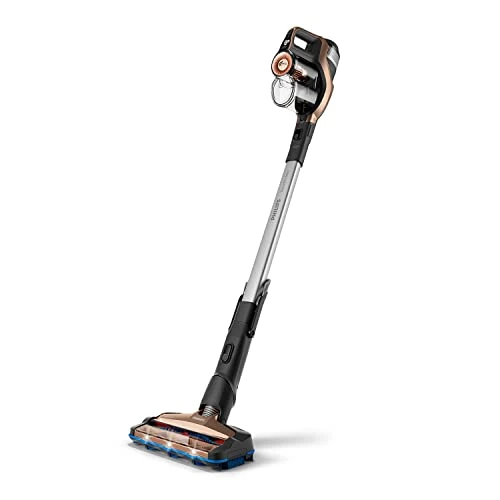 Philips SpeedPro Max Upright Cordless Vacuum Cleaner - with 360° Suction Nozzle - Up to 65 min Operation Time (FC6826/01)
