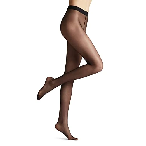 Oferta limitada: FALKE Seidenglatt 15 DEN W Ti transparente lisas 1 pieza, Pantimedias Mujer, Negro Black 3009, L de 16.00 € a 16.00 € (ahorro 0.00%)