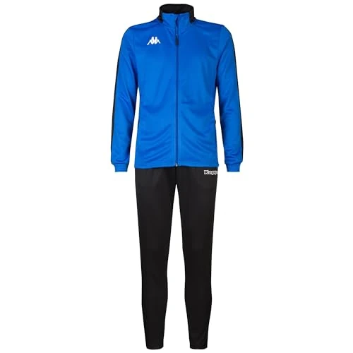 Kappa Salcio TKS Trainingsanzug für Herren, Blau/Schwarz, Gr. L