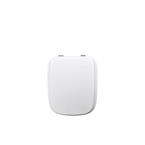 Offre limitée : Si Dolomite EM804 Abattant WC en MDF, blanc brillant, 44 x 36 x 4 cm de 46.90 € à 46.90 € (0.00% de remise)
