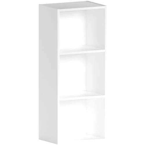 Limited-time offer: Vida Designs Oxford 3 Tier Cube Bookcase, White Wooden Shelving Display Storage Unit Office Living Room Furniture from 23.99 GBP to 19.99 GBP (save 17%)