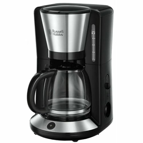 Offerta a tempo: Russell Hobbs Macchina da Caffè Americano Programmabile con Timer 24h, Display LCD, Filtro Lavabile, Piastra Riscaldante, Funzione Stop-Goccia, Caraffa in Vetro 12 Tazze 1000 W – Adventure 24010-56 - 20% da 57.00 € a 45.87 €