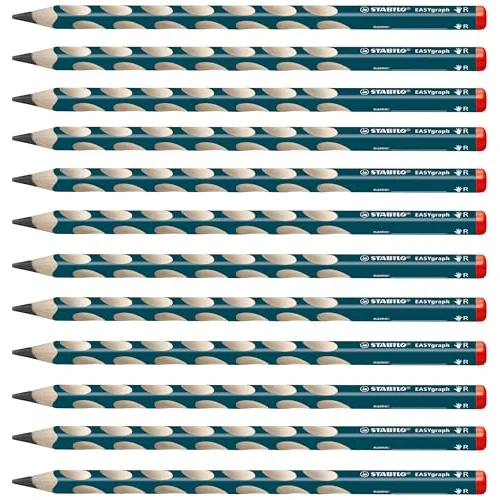 Offerta a tempo: STABILO EASYgraph - Matita Ergonomica triangolare - per Destrimani — 35% da 24,00 € a 15,56 €