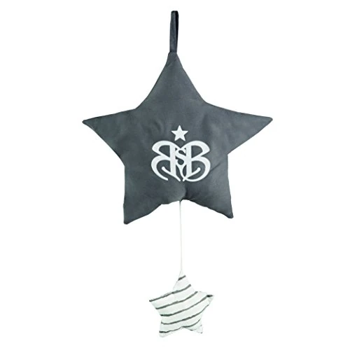 Offerta a tempo: roba Carillon Rock Star Baby 3 per Neonati e Bambini - Tessuto Lavabile - Decorazione Cameretta - da Agganciare alla Culla - Ottimale come Regalo Nascita - Melodia Rimovibile - Grigio - 0.00% da 19.90 € a 19.90 €