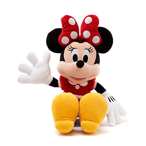 Oferta limitada: Disney Store: Peluche de Minnie Mouse, 33 cm, Personaje icónico de Peluche con Vestido y Lazo Rojos de Lunares, con Detalles Bordados, Adecuado para Todas Las Edades de 28.99 EUR a 17.39 EUR (ahorro 40%)