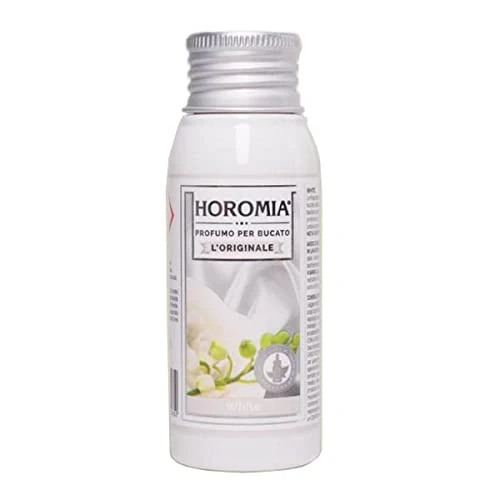 HOROMIA Profumo per Bucato White 50ml - Profuma Bucato per Lavatrice e Asciugatrice