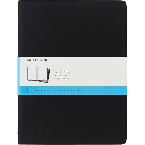 Oferta ograniczona: Set Of 3 Moleskine Extra Large Dotted Cahier Journals z 68.87 PLN na 68.87 PLN (zniżka 0%)