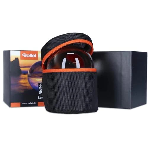 Offre limitee: Boule de Cristal K9, Rollei Boule en Verre Transparente Sphère de Cristal 90mm avec Sac de Rangement et Chiffon en Microfibre pour Photographie Décoration de 20.16 EUR a 20.16 EUR (economie 0%)