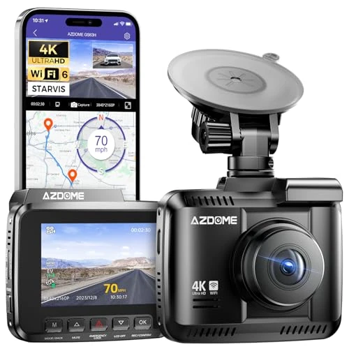 Offerta a tempo: Dash Cam / Telecamera per Auto con Registrazione in Loop e Monitor di Parcheggio — 40% da 89,99 € a 53,99 €
