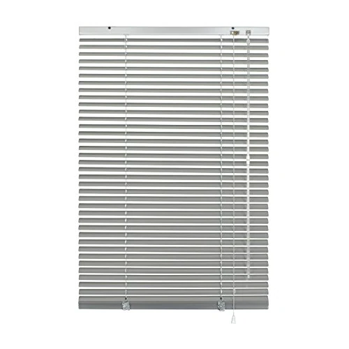 Offerta a tempo: Deco Company, 23-3064 Veneziane con Morsetto, Alluminio, Argento, 135 x 175 cm - 0.00% da 117.30 € a 117.30 €