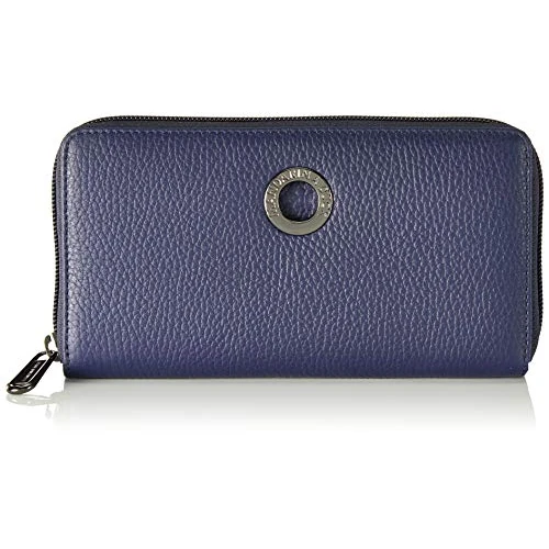 Offerta a tempo: Mandarina Duck Mellow Leather P10fzp61, Portafoglio Donna, Blue) (Dress, Taglia Unica - 45% da 95.00 € a 52.52 €