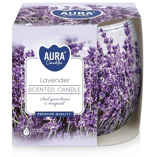 Offerta a tempo: Viscio Trading 174704 Candela Profumata, Cera/Vetro, Viola, 8x8x7.5 cm, 222 unità — 42% da 6,75 € a 3,92 €