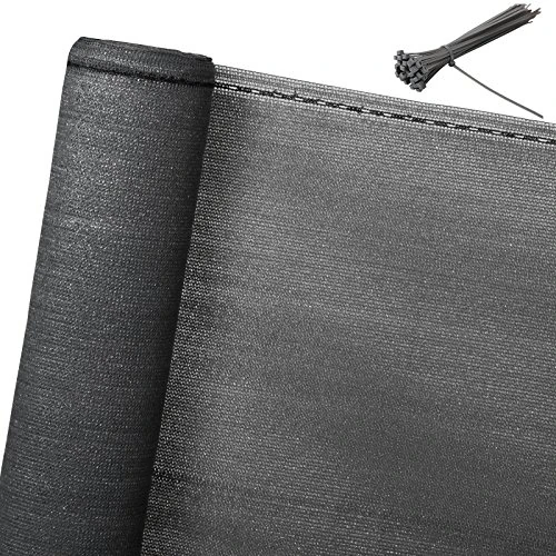 Offre limitée : WOLTU Brise Vue Balcon et Jardin 1,5x15 m, Filet d'ombrage 150 g/m² en HDPE, Résistant aux UV et Imperméable, Coupe-Vent pour Terrasse avec Trous et Attaches de Câbles Inclus, Anthracite de 37.39 € à 35.19 € (6% de remise)