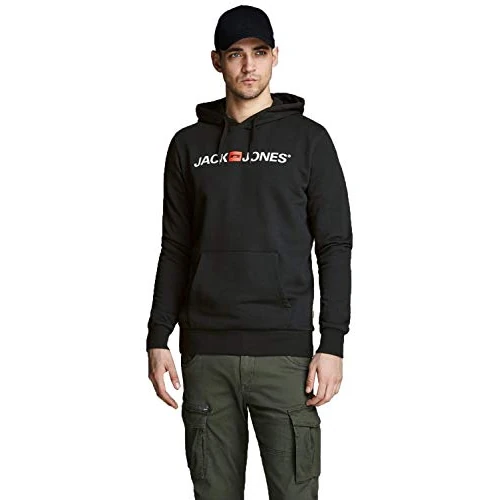 Oferta limitada: JACK & JONES Jjecorp Logo Sweat Hood , Capucha Hombre, Azul (Navy Blazer Detail:Reg Fit), Small de 19.99 EUR a 19.99 EUR (ahorro 0%)