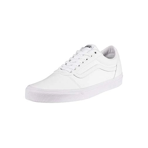 Vans Sneaker Ward Canvas, lage sneakers voor heren, canvas, wit, wit, 41 EU