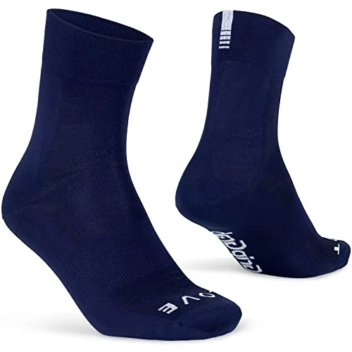 GripGrab Lightweight SL Performance Fahrrad Socken Sommer 1er und 3er Pack Eyecatching 2 Längen Fahrradsocken Kurz Lang