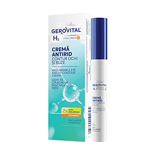 Offerta a tempo: Gerovital H3 Hyaluron C Crema Contorno Occhi Antirughe 2% Acido Ialuronico - 30% da 12.02 € a 8.41 €