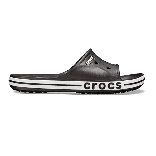 Offerta a tempo: Crocs Unisex Adulto Bayaband Slide Ciabatta, Black/White — 35% da 34,99 € a 22,74 €