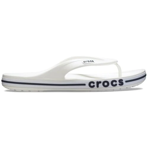 Offerta a tempo: Crocs Bayaband Flip 48-49 EU White/Navy - 5% da 34.99 € a 33.12 €