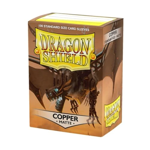Offre limitée : Arcane Tinman ART11016 Sleeves: Dragon Shield Matte Copper Standard 100pk-Copper, One Size de 14.20 € à 14.20 € (0.00% de remise)