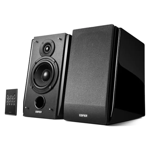 Oferta limitada: Edifier R1850DB - Altavoz de estantería activo con entrada Bluetooth y óptica - Altavoz de monitor de estudio 2.0 - Amplificador integrado con salida de subwoofer de 179.99 € a 179.99 € (ahorro 0.00%)