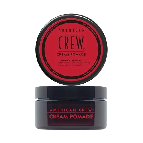 Offerta a tempo: American Crew Cream Pomade, Crema Styling Uomo, Tenuta Media & Finish Opaco, Crea Look Definiti & Naturali, 85g - 10% da 12.30 € a 11.04 €