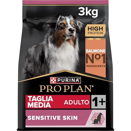 Offre limitée : Purina Pro Plan Chien Adulte Moyen à Peau Sensible avec Optiderma Saumon 3 kg de 89.61 € à 89.61 € (0.00% de remise)