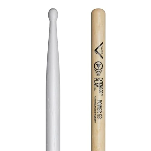 Offre limitée : Baguettes Vater VEPP5BW - Power 5B Extended Play Series - Pointe de bois de baril de 31.64 € à 31.64 € (0.00% de remise)