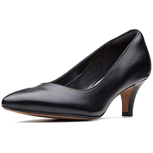 Offerta a tempo: Clarks Linvale Jerica Womens Black Leather, 6.5 - 31% da 79.95 € a 55.56 €