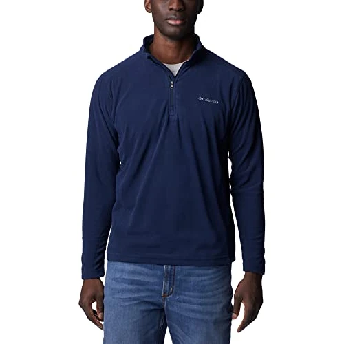 Offre limitée : Columbia Klamath Range 2 Half Zip Pull en polaire Homme , Collegiate Navy Solid , XS de 39.95 € à 39.95 € (0.00% de remise)