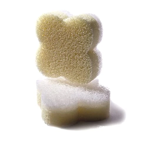 Offerta a tempo: martini SPA - Make Up - Dischetti toglitrucco in spugna doppia azione, poliuretano e ovatta, forma fiore, beige, 12g, 2 unità - 40% da 1.92 € a 1.15 €