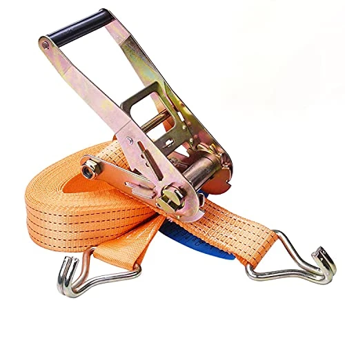 Offerta a tempo: Cinghia a cricchetto, Cinghia di Ancoraggio con Tenditore a Cricchetto e Ganci 10M x 50m, Cinghia Fissaggio a Cricchetto Ratchet, fino a 4000 kg - 0.00% da 23.99 € a 23.99 €