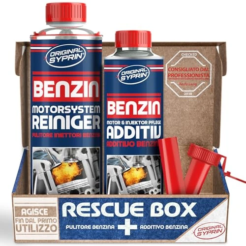 Oferta limitada: SYPRIN aditivo y Limpiador Paquete - Limpieza y Cuidado del Motor de Gasolina I Tratamiento de inyectores válvulas inyección por Coches y Motocicleta de 42.14 € a 42.14 € (ahorro 0.00%)