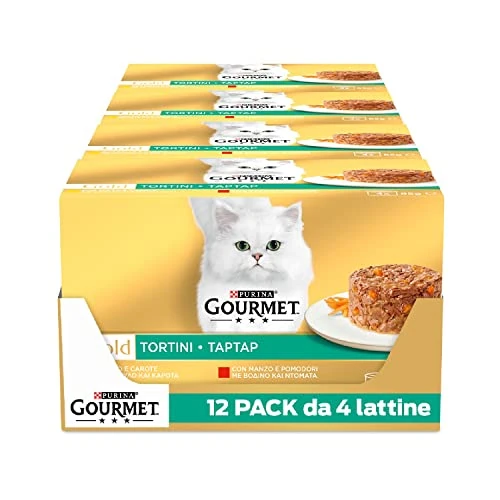 Limited-time offer: Purina Gourmet Gold Wet Cat Food, 48 Cans x 85 g Each, 12 Packs of 4 x 85 g from 58.88 GBP to 58.88 GBP (save 0%)