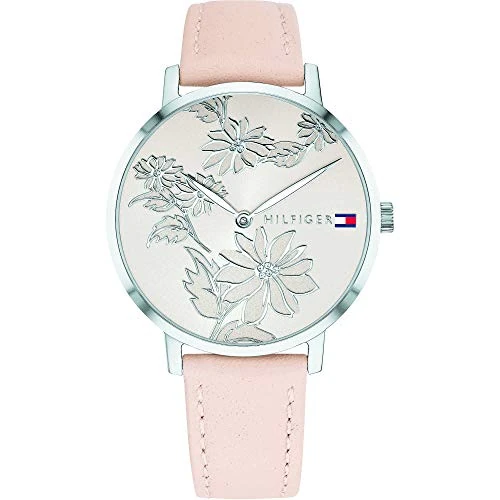 Begrenztes Angebot: Tommy Hilfiger Zwei-Zeiger-Quarzwerk-Uhr für Damen mit Edelstahlarmband (Glieder- oder Mesh-Armband), aus Leder oder Silikon von 62.99 EUR auf 62.99 EUR (Rabatt 0%)