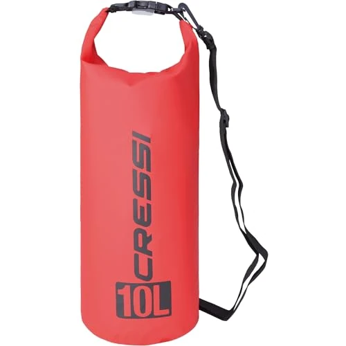 Offerta a tempo: CRESSI Dry Bag, Sacca/Zaino Impermeabile per attività Sportive Unisex Adulto, Rosso, 10 LT - 40% da 24.99 € a 14.99 €