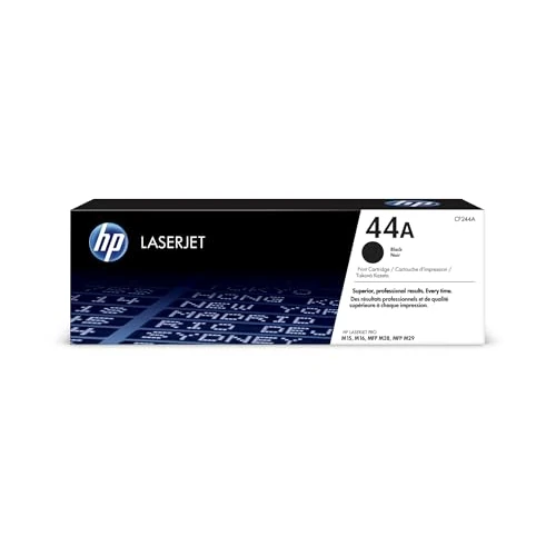 Offerta a tempo: HP 44A CF244A, Cartuccia Toner Originale da 1000 Pagine, Compatibile con le Stampanti LaserJet Pro PRO M15A, M15W, MFP M28A, MFP M28W, Nero - 0.00% da 56.99 € a 56.99 €